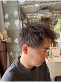 無造作束感ショート