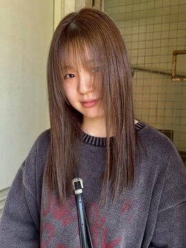 ムーン バイ ケンジ(moon by KENJE) 【asuna】ベージュブラウン/酸熱トリートメント