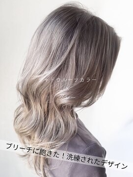 サラジュ 仁川店(SARAJU) 【カラー特化サロン】 ブリーチあり×シャドウルーツ/グレー