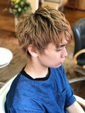 エイル 江坂(Eir) メンズ/メンズカット/メンズパーマ/ニュアンスパーマ/江坂/眉毛