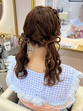 アリエス 大宮駅西口店(Aries) 髪の毛リボンツインテール