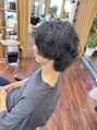 ヘアー イズム アンズー(HAIR ISM ANZU)&nbsp;大人っぽい外国人風のサーフカール