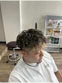 メッシュツイストスパイラルパーマ