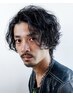 【原宿 メンズ 特化】カット+特殊パーマ￥20900  [メンズパーマ/波巻きパーマ]