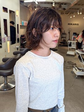 ヒカリス 東三国(HIKARIS) ニュアンスパーマ/レイヤーパーマ/ボブパーマ/パーマ/カールヘア