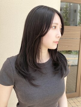 チャコレ パーチ 北千住店(Chacolle perch) こなれ感のある大人可愛いレイヤースタイル