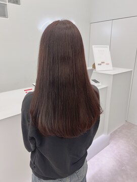 暖色カラー／ピンクブラウン