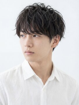 ナチュラル束感メンズマッシュ