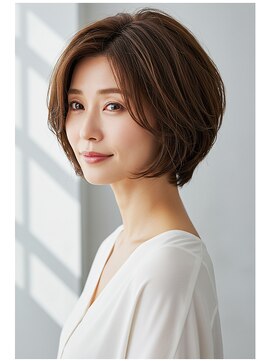 リーフ 藤枝五十海店(LeaF) ナチュラル★ボブ