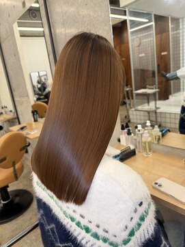マジコ 表参道店(Magico) Ribbon Straight×艶感美容液care【表参道/縮毛矯正】