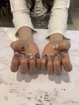 ゼスト パーク(ZEST PARK) 迷彩ネイル/十字架