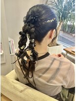 オーセンヘア(AUTHEN.HAIR)&nbsp;お呼ばれアレンジ/ツインアレンジ