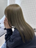 アンジェリカラボ(ANGELICA LABO)&nbsp;ブリーチなしダブルカラー×オリーブベージュ