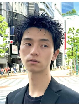アストラ(ASTRA) MEN’S HAIR/波巻きツイストスパイラル/リバースセンターパート