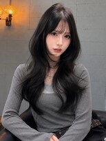 ダイス 岡本 摂津本山(Dice)&nbsp;ロングレイヤーハッシュカット艶カラー