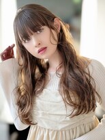 レッド(RED) コテ風パーマ