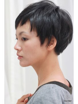 ドアベルヘアリビング(Door Bell hair Living) 大人カジュアル★黒髪モードショート