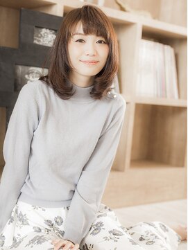 アジールヘア 池袋東口店(agir hair) ナチュラルワンカールボブ【池袋】池袋池袋東口