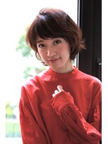 リンクスガーデン(LINKS GARDEN) 上品で可愛さのあるショートボブスタイル