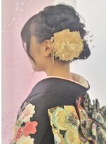 ボイス(Voice) ★ツイストでラフに★振袖着付け+ヘアセット