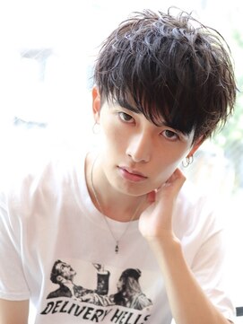 フレイバ 吉祥寺(FLAVA) コバルトマッシュ☆サイドパートショート ソフトツーブロック