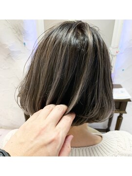シエン 本店(CIEN) ボブのバレイヤージュヘアー！