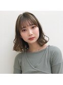 原宿H[eitf]エイチ シースルーバング＊外ハネボブ【RUKA】