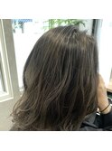 オリーブベージュ/ハイライト◎30代40代50代