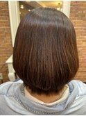 ナチュラルショートボブ