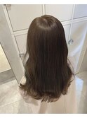 ほんのりレッドブラウン