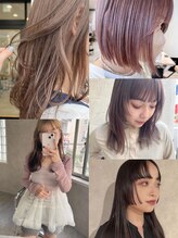 【Manae】トップデザイナー/ハイセンスな似合わせ/レイヤー/透明感カラー/ヘアセット/産休中です