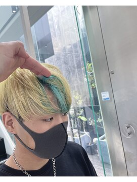 シェリ ヘアデザイン(CHERIE hair design) 福岡 ブリーチ ベージュ グレージュ ダブルカラー ハイライト