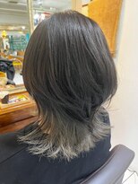 オンリー(ONLY)&nbsp;インナーブリーチ×ダブルカラー×TOKIO×ウルフカット