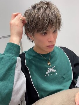 ネイロ 錦糸町(NeiRo) アッシュブラックカルマパーマベリーショートダークアッシュ