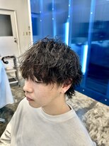 アンサー 千葉中央(UNSER prod by THE DAY)&nbsp;緩め波巻きパーマウルフ