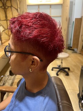 エイト新宿店(EIGHT shinjuku) 刈り上げベリーショート9