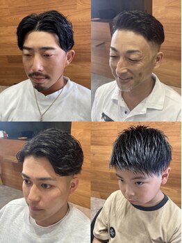 美友来の写真/【島田駅徒歩2分】東京で修行したスタイリストが担当！フェードカット/メンズパーマお任せください◎