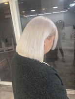 ドットハリス(.Hallis)&nbsp;ホワイトカラー/ホワイトブリーチ/髪質改善