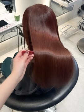 ロンドジェネルーズ 柏(Lond generous) 韓国柏顔周り縮毛矯正髪質改善レイヤー韓国ボブメルティくびれ