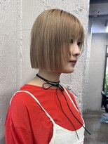 タロ(TALO)&nbsp;【TALO】ぷつっとボブに×顔周りとレイヤー