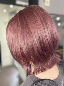 ウェイビー 桜木町店(WAVY) 【ブリーチ履歴あり】ピンクカラー