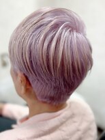 カラーズ(THE COLORS) Lavender pink beige using gray hair