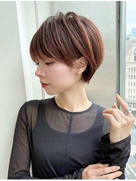 バンプ ギンザ(BUMP GINZA) 30代40代50代絶壁解消前髪あり小顔前下がり大人ショートボブNAYU