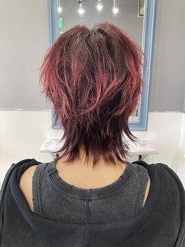 カリテスファッド 渋谷(charites fad) ショートレイヤーウルフ