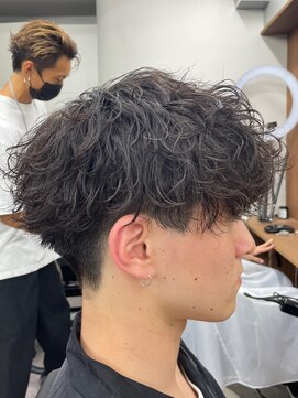 ゴールドシブヤ(GOALD SHIBUYA) 【リアルお客様スタイル】波巻き刈り上げマッシュ