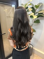 ヌープヘアーアイス(NUUP.hair ici)&nbsp;20代30代髪質改善カラー暗髪冬カラーグレージュレイヤー小顔