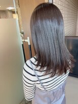 アミリー 成田美郷台店(Amily)&nbsp;艶感 ボブ ストレート ワンレングス黒髪20代30代40代50代60代