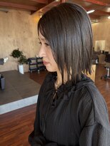 ソホ(soho)&nbsp;切りっぱなしボブ/ブルージュ