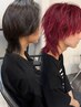 【メンズ専用】メンズカット+ブリーチ+カラー→18000