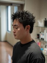 アレアル 広島並木通り店(ALEAR)&nbsp;メンズカット/スパイキーショート/メンズパーマ/ピンパーマ